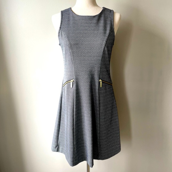 Ann Taylor Factory Dresses & Skirts - NWOT | Ann Taylor Factory | A Line Dress | Gray | Size 6 Petite